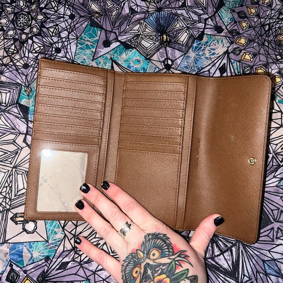 michael kors white/grey wallet - Picture 3 of 3